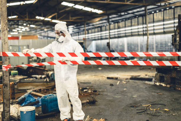 Professional Drug Lab Cleanup technician working in Dresher, PA